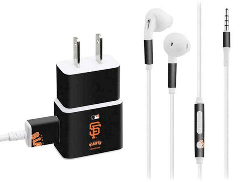 MLB San Francisco Giants - Solid Distressed Phone Charger Skin